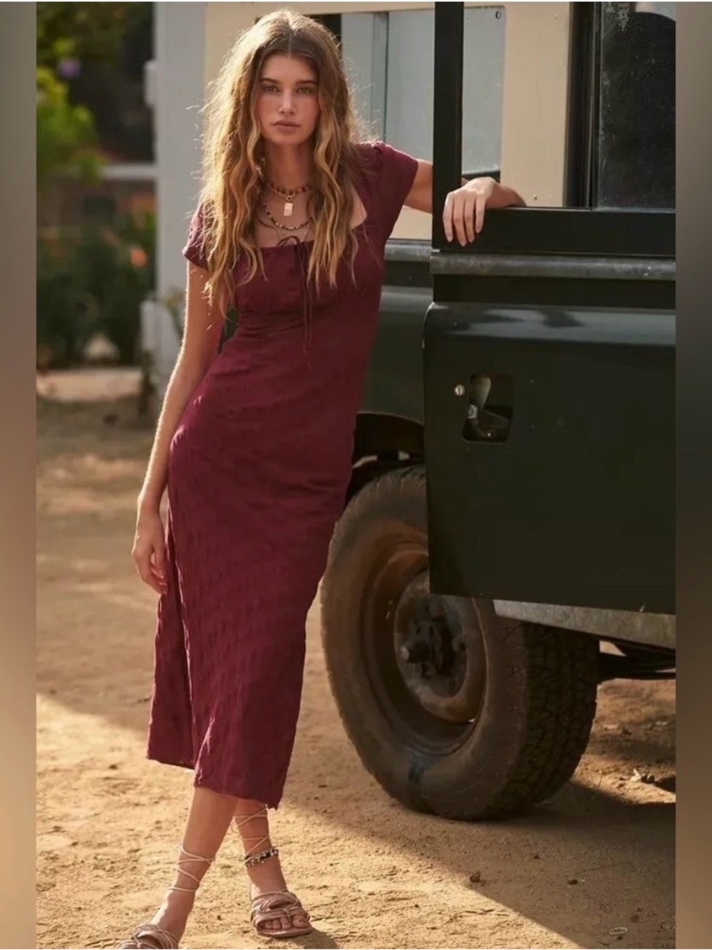 Free People Nataly Midi Dress